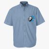 Men's Denim Short Sleeve Shirt Thumbnail