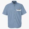 Men's Denim Short Sleeve Shirt Thumbnail
