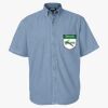 Men's Denim Short Sleeve Shirt Thumbnail