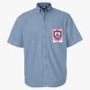 Men's Denim Short Sleeve Shirt Thumbnail