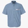 Men's Denim Short Sleeve Shirt Thumbnail