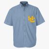Men's Denim Short Sleeve Shirt Thumbnail