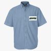 Men's Denim Short Sleeve Shirt Thumbnail