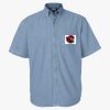 Men's Denim Short Sleeve Shirt Thumbnail