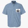 Men's Denim Short Sleeve Shirt Thumbnail
