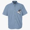 Men's Denim Short Sleeve Shirt Thumbnail