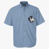 Men's Denim Short Sleeve Shirt Thumbnail