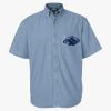 Men's Denim Short Sleeve Shirt Thumbnail