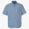 Men's Denim Short Sleeve Shirt Thumbnail