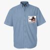 Men's Denim Short Sleeve Shirt Thumbnail