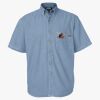 Men's Denim Short Sleeve Shirt Thumbnail