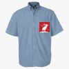 Men's Denim Short Sleeve Shirt Thumbnail