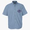 Men's Denim Short Sleeve Shirt Thumbnail