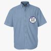 Men's Denim Short Sleeve Shirt Thumbnail