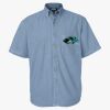 Men's Denim Short Sleeve Shirt Thumbnail