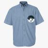 Men's Denim Short Sleeve Shirt Thumbnail