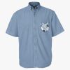Men's Denim Short Sleeve Shirt Thumbnail