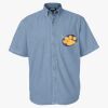 Men's Denim Short Sleeve Shirt Thumbnail
