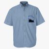Men's Denim Short Sleeve Shirt Thumbnail