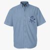 Men's Denim Short Sleeve Shirt Thumbnail