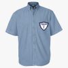 Men's Denim Short Sleeve Shirt Thumbnail