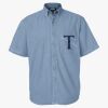Men's Denim Short Sleeve Shirt Thumbnail