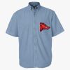 Men's Denim Short Sleeve Shirt Thumbnail