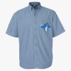 Men's Denim Short Sleeve Shirt Thumbnail