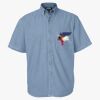 Men's Denim Short Sleeve Shirt Thumbnail