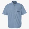 Men's Denim Short Sleeve Shirt Thumbnail