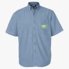 Men's Denim Short Sleeve Shirt Thumbnail