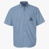 Men's Denim Short Sleeve Shirt Thumbnail
