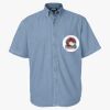 Men's Denim Short Sleeve Shirt Thumbnail