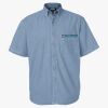 Men's Denim Short Sleeve Shirt Thumbnail