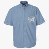 Men's Denim Short Sleeve Shirt Thumbnail