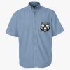 Men's Denim Short Sleeve Shirt Thumbnail