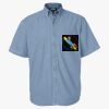 Men's Denim Short Sleeve Shirt Thumbnail