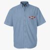 Men's Denim Short Sleeve Shirt Thumbnail