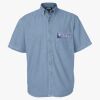Men's Denim Short Sleeve Shirt Thumbnail