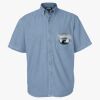 Men's Denim Short Sleeve Shirt Thumbnail