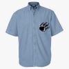 Men's Denim Short Sleeve Shirt Thumbnail