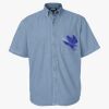 Men's Denim Short Sleeve Shirt Thumbnail