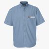 Men's Denim Short Sleeve Shirt Thumbnail
