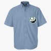 Men's Denim Short Sleeve Shirt Thumbnail