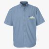 Men's Denim Short Sleeve Shirt Thumbnail
