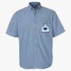 Men's Denim Short Sleeve Shirt Thumbnail