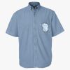 Men's Denim Short Sleeve Shirt Thumbnail