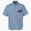 Men's Denim Short Sleeve Shirt Thumbnail