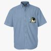 Men's Denim Short Sleeve Shirt Thumbnail