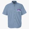 Men's Denim Short Sleeve Shirt Thumbnail
